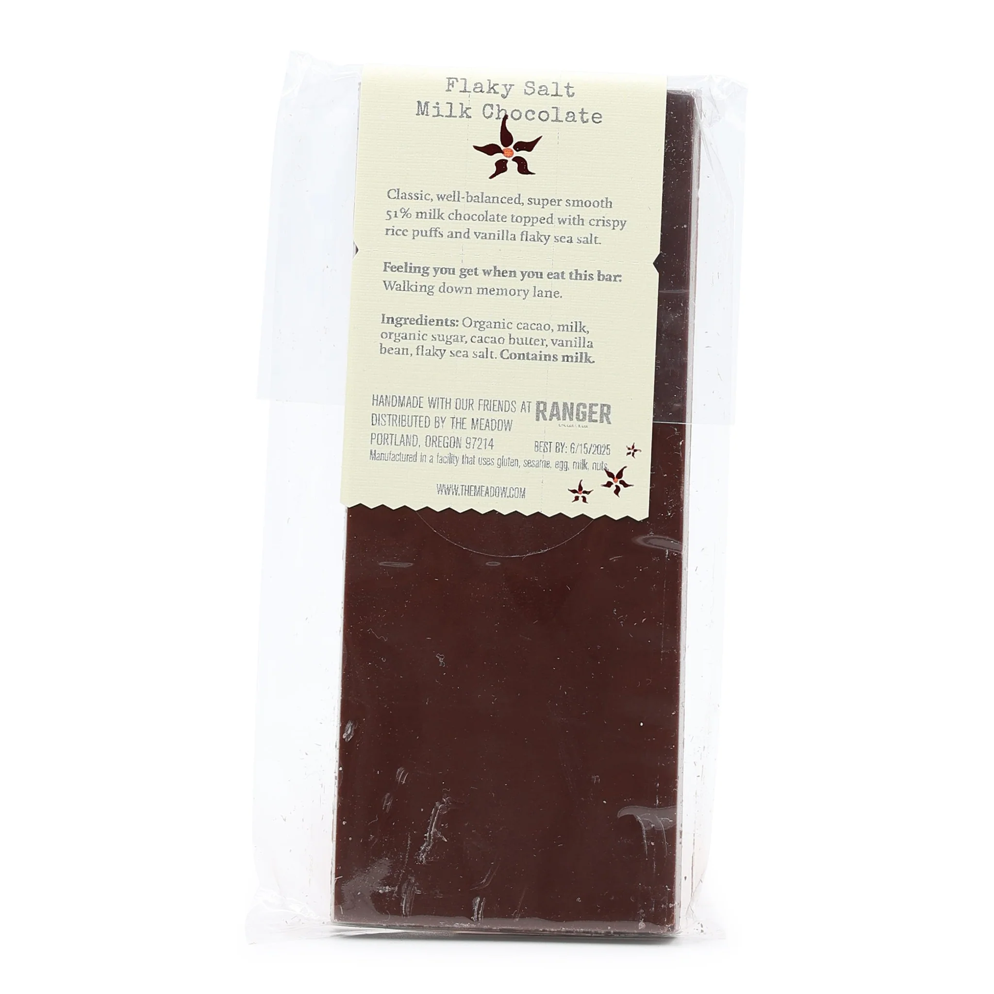 The Meadow Milk Chocolate with Flaky Sea Salt - Image 2